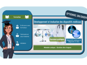 DMEXPERTS dispositifs médicaux/dispositif médical & diagnostics in vitro. Formations animées par des experts seniors alliant théorie et expertise terrain : gestion des risques, ISO 14971