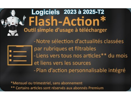 Flash-Action de DM Experts LOGICIELS 2023 à 2025-T2